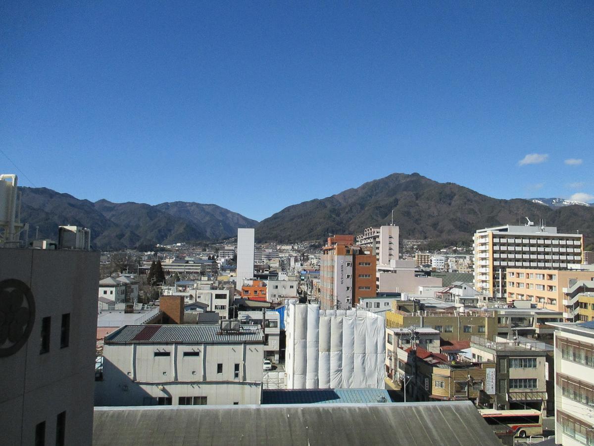 Hotel Ohashi Iida Okuwa Buitenkant foto