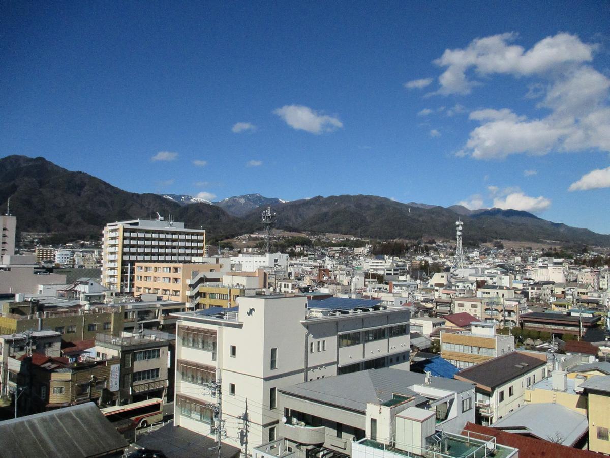 Hotel Ohashi Iida Okuwa Buitenkant foto