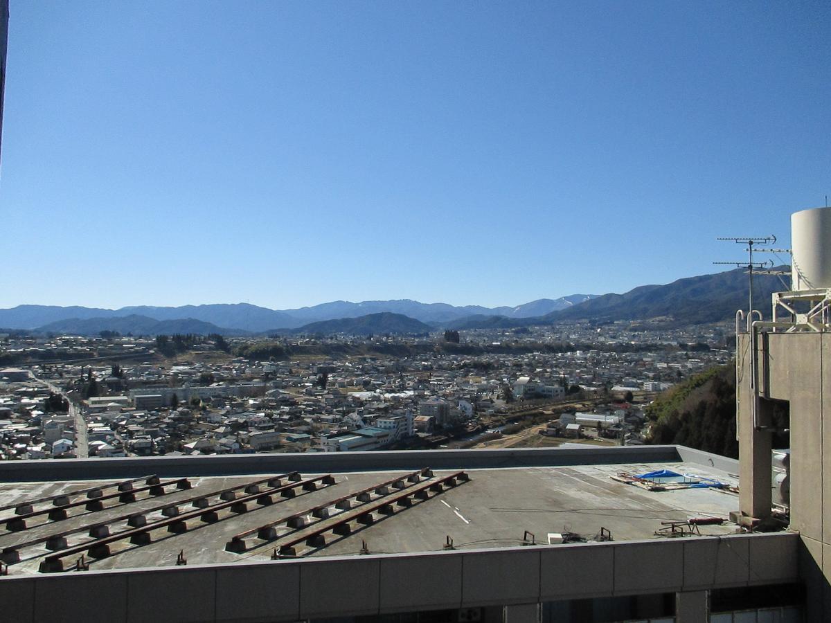 Hotel Ohashi Iida Okuwa Buitenkant foto